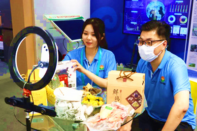 冬交會昌江館線上線下“雙管齊下”，助力農(nóng)產(chǎn)品銷售
